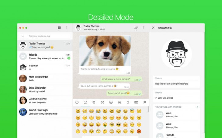 โปรแกรมแชท FreeChat for WhatsApp