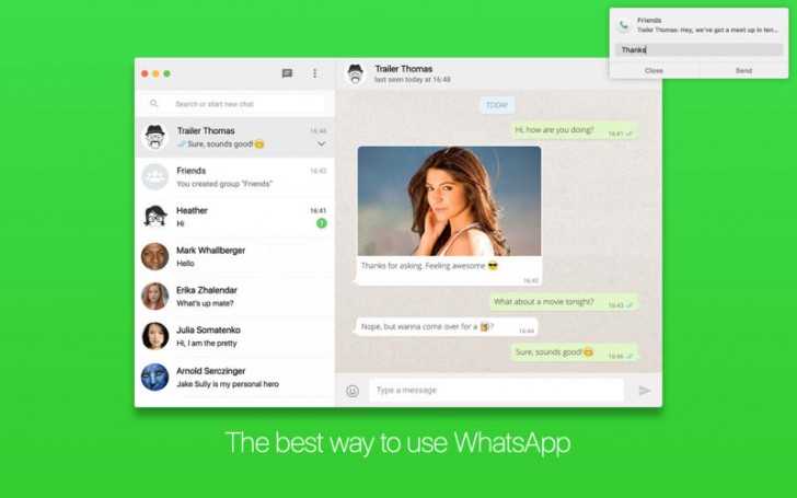 โปรแกรมแชท FreeChat for WhatsApp
