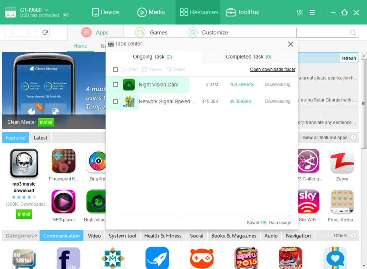 MoboPlay (โปรแกรม MoboPlay จัดการโทรศัพท์มือถือ Android และ iOS มีเมนูภาษาไทย) : 