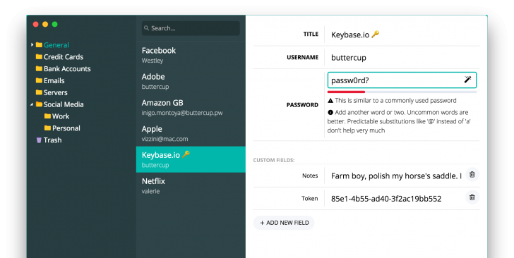โปรแกรม บันทึก และ จัดการรหัสผ่าน Buttercup 