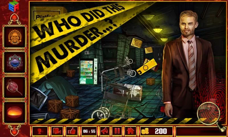 App เกมส์แก้ปริศนา Crime Investigation Files