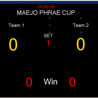 Futsal Scoreboard (โปรแกรม Scoreboard สกอร์บอร์ด ป้ายบอกคะแนน บน PC)