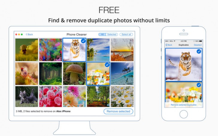โปรแกรมลบข้อมูล ลบไฟล์ Phone Cleaner