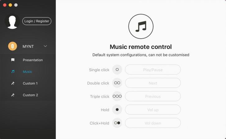 โปรแกรมป้องกันของหาย MYNT Tracker