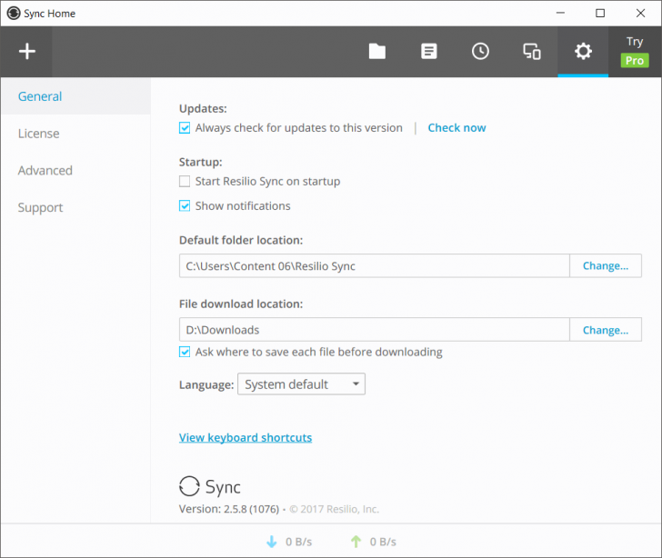 Resilio Sync (โปรแกรม Resilio Sync ซิงค์ข้อมูลไว้บน Cloud ฟรี) : 