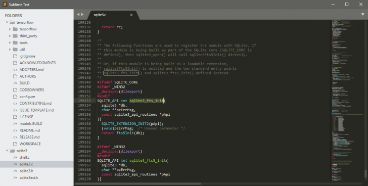 โปรแกรมเขียนโค้ด เขียนโปรแกรม Sublime Text