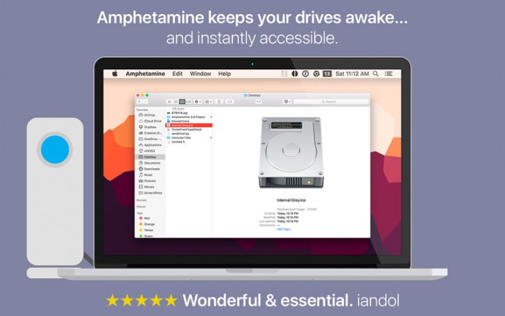 โปรแกรมป้องกันเครื่องดับ Amphetamine