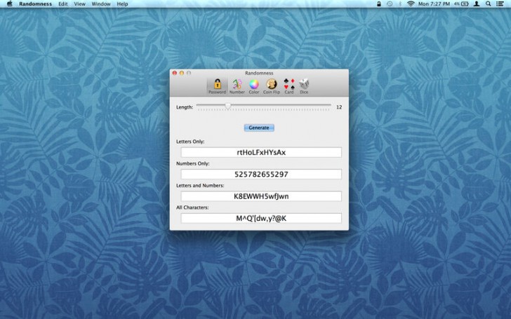 โปรแกรมสุ่มรหัสเลข Randomness