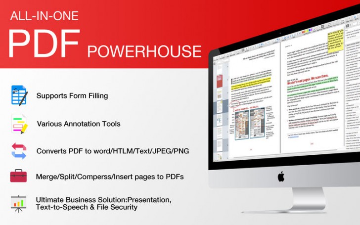 โปรแกรมเอกสารพีดีเอฟ PDF Reader Pro Free