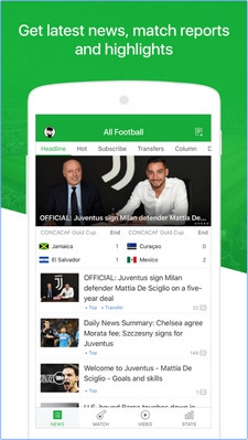 All Football Live Score News Videos (App รวมข่าวสารอัปเดตคะแนนฟุตบอลลีกดัง) : All Football Live Score News Videos (App รวมข่าวสารอัปเดตคะแนนฟุตบอลลีกดัง) :