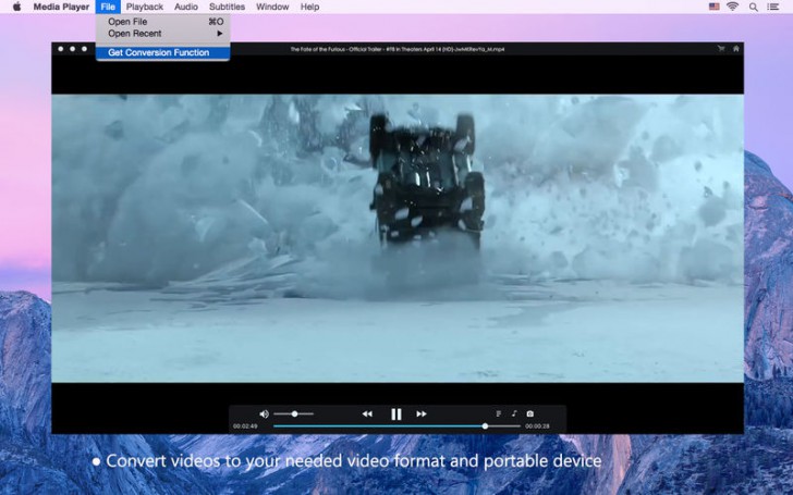 โปรแกรมดูหนังฟังเพลง iFunia Media Player