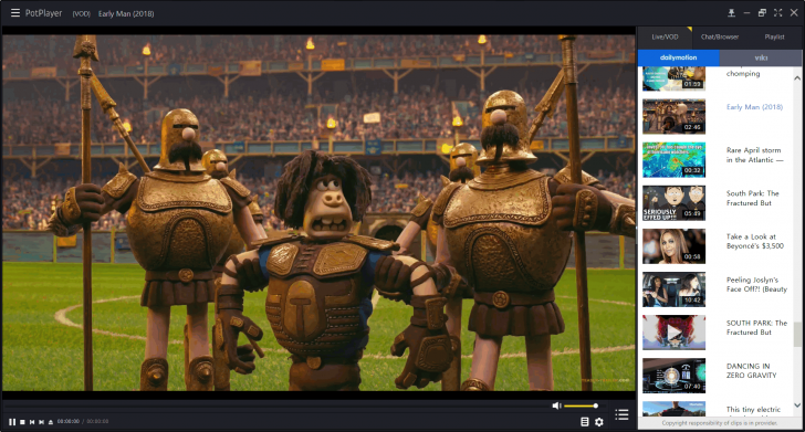 โปรแกรมเล่นหนัง PotPlayer 