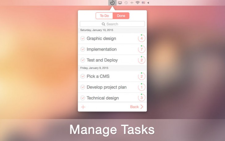 โปรแกรมแบ่งเวลาทำงาน Be Focused