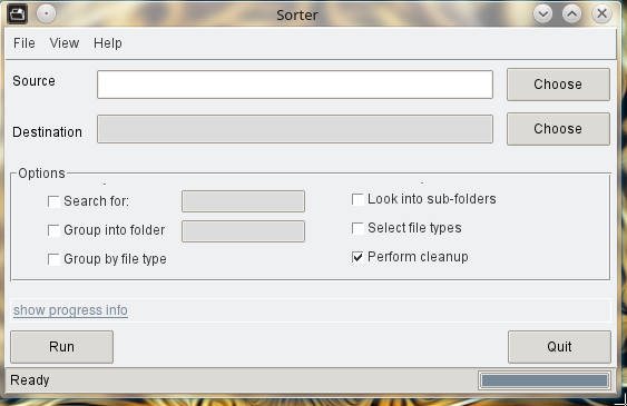 โปรแกรมจัดเรียงไฟล์ เรียงข้อมูล Sorter