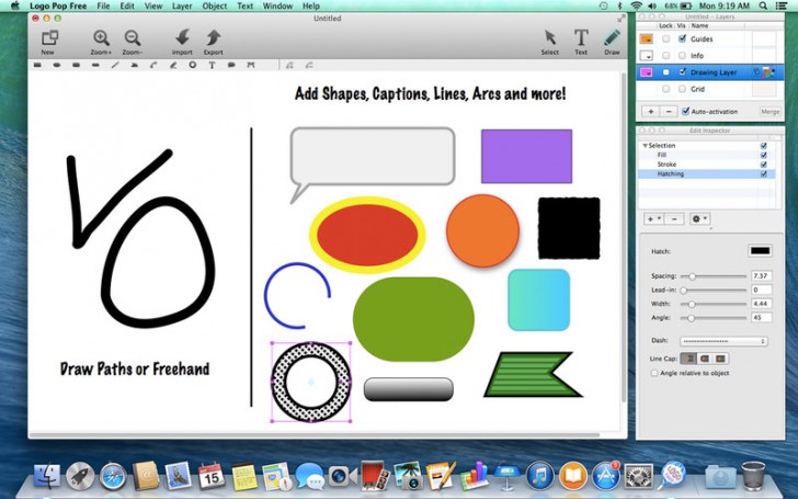 โปรแกรมออกแบบโลโก้ Logo Pop