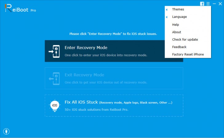 โปรแกรม แก้ iPhone ค้าง หรือทำงานไม่ปกติ ReiBoot โปรแกรม แก้ iPhone ค้าง หรือทำงานไม่ปกติ ReiBoot