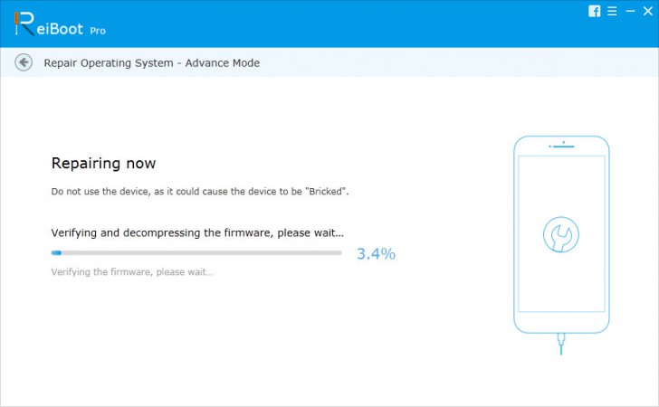 ReiBoot (โปรแกรมแก้ iPhone ค้าง iPhone หรือ iPhone ทำงานไม่ปกติอื่นๆ) : 
