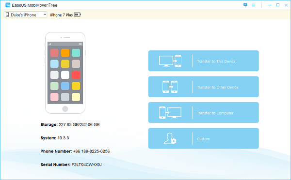 โปรแกรมย้ายข้อมูลจาก iPhone ไป PC EaseUS MobiMover โปรแกรมย้ายข้อมูลจาก iPhone ไป PC EaseUS MobiMover