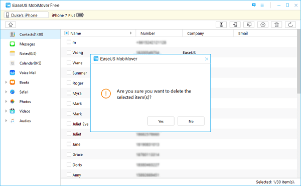 EaseUS MobiMover (โปรแกรมย้ายข้อมูลจาก iPhone ไป PC แบบง่ายๆ ใช้ฟรี) : EaseUS MobiMover (โปรแกรมย้ายข้อมูลจาก iPhone ไป PC แบบง่ายๆ ใช้ฟรี) :
