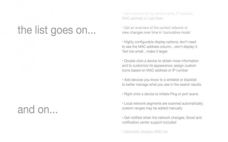 IP Scanner (โปรแกรม IP Scanner ค้นหาเลข IP ในวง LAN ที่ใช้งาน บน Mac ฟรี) : 