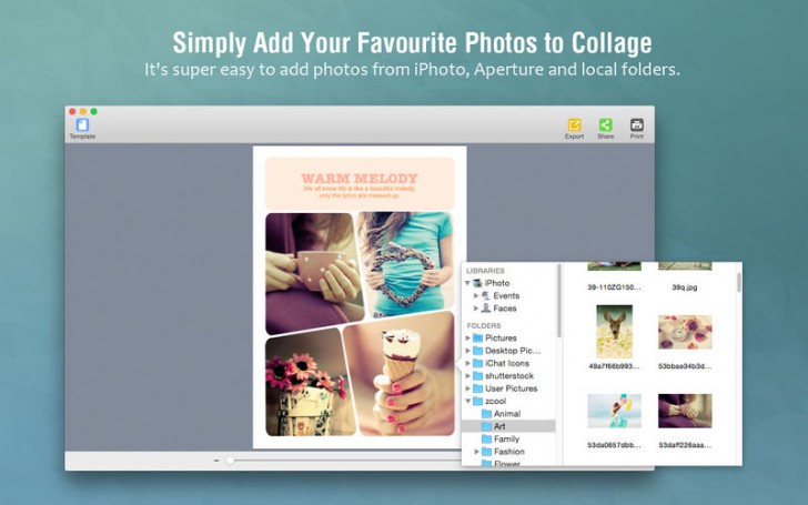 โปรแกรมออกแบบโปสเตอร์ Posterist