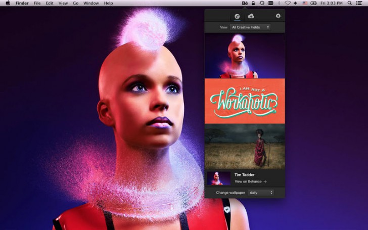 โปรแกรมภาพพื้นหลัง Wallpaper by Behance