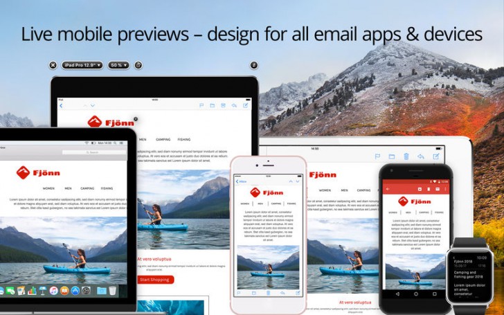 Mail Designer 365 (โปรแกรม Mail Designer ออกแบบ จดหมายข่าว บน Mac ฟรี) : 
