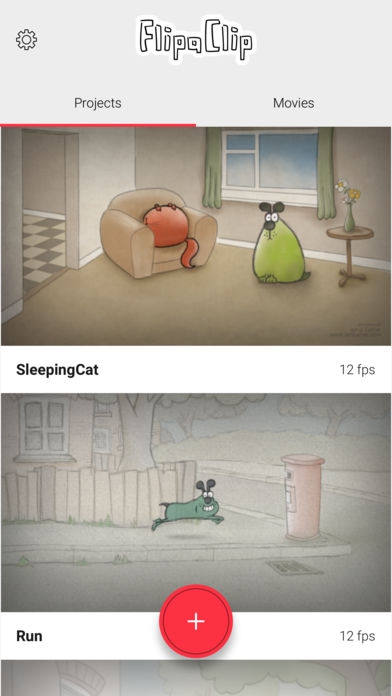 App วาดการ์ตูนลายเส้นภาพเคลื่อนไหว FlipaClip