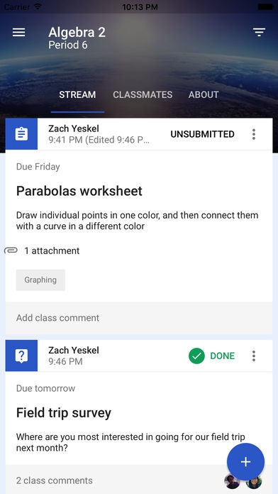 App การเรียนการสอนไร้กระดาษ Google Classroom App การเรียนการสอนไร้กระดาษ Google Classroom