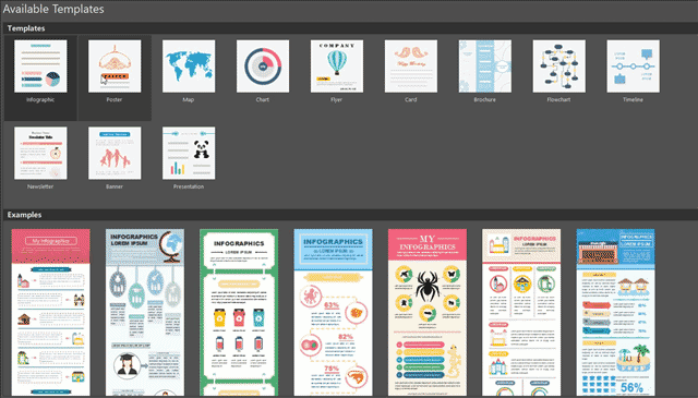 Edraw Infographic (โปรแกรม Edraw Infographic ออกแบบ สร้าง อินกราฟฟิก แบบง่ายๆ) : 