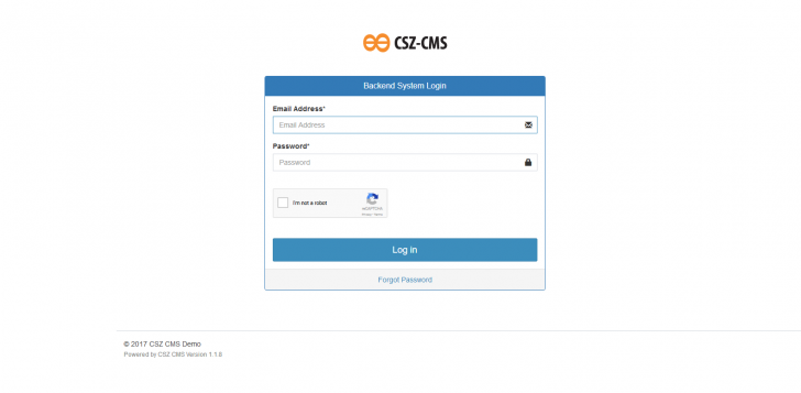 เว็บแอปพลิเคชันจัดการคอนเทนต์บนเว็บไซต์ ฟรี CSZ CMS