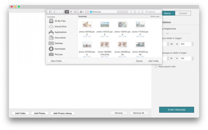 Resize Expert (โปรแกรม Resize Expert ย่อขนาด เปลี่ยนชื่อ รูปภาพ บน Mac ฟรี) : 