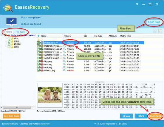 Eassos Recovery Free (โปรแกรม Eassos Recovery Free กู้ข้อมูลแสนง่าย ทำได้ใน 3 ขั้นตอน ฟรี) : 