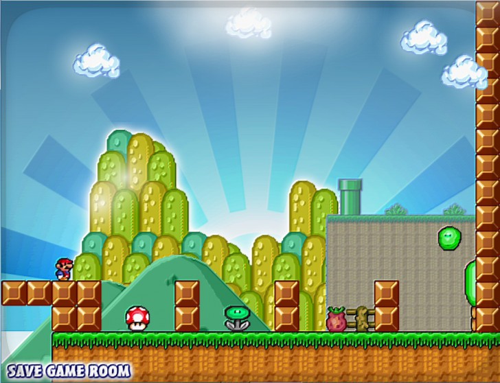 เกมส์มาริโอ้ตะลุยด่าน Mario Forever KIDS