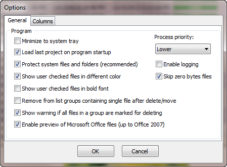 โปรแกรมหาไฟล์ซ้ำ Fast Duplicate File Finder