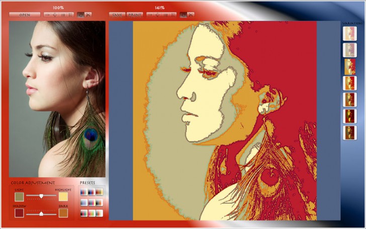 Photo to Poster EZ (โปรแกรมเปลี่ยนรูปภาพให้กลายเป็นภาพ Poster บน Mac​) : 