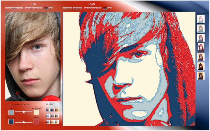 Photo to Poster EZ (โปรแกรมเปลี่ยนรูปภาพให้กลายเป็นภาพ Poster บน Mac​) : 