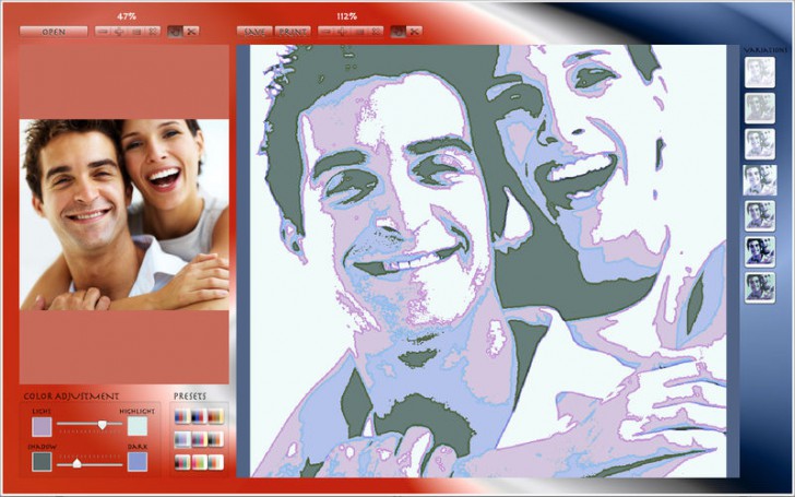 Photo to Poster EZ (โปรแกรมเปลี่ยนรูปภาพให้กลายเป็นภาพ Poster บน Mac​) : 