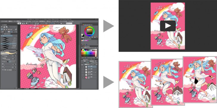 โปรแกรมวาดรูป CLIP STUDIO PAINT โปรแกรมวาดรูป CLIP STUDIO PAINT