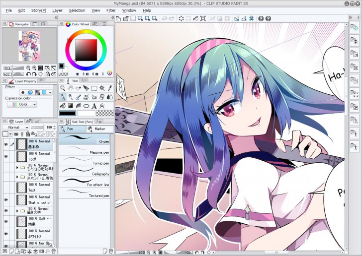 โปรแกรมวาดรูป CLIP STUDIO PAINT โปรแกรมวาดรูป CLIP STUDIO PAINT