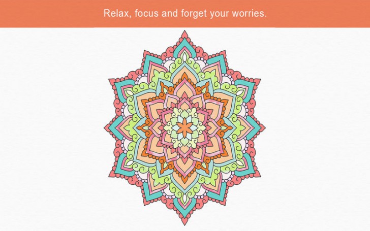 Zen (โปรแกรม Zen สมุดระบายสี ลดเครียด คลายกังวล สำหรับผู้ใหญ่ บน Mac) : 