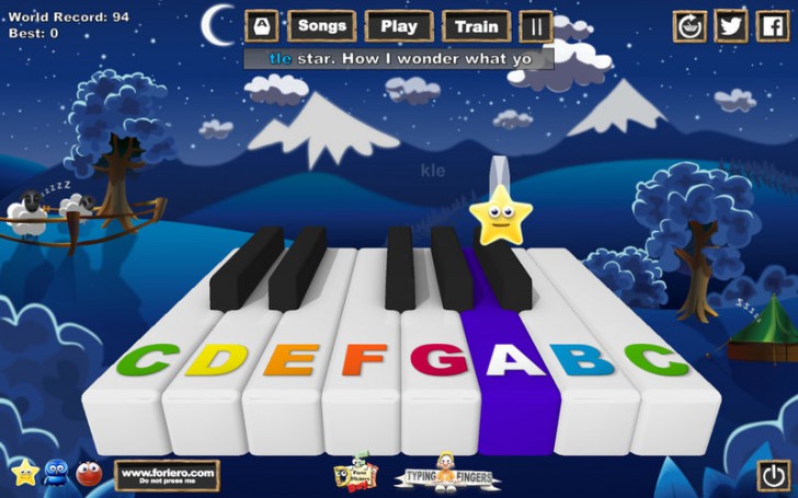 Music Keys (โปรแกรม Music Keys สอนเปียโน สำหรับเด็ก และ ผู้เริ่มต้น บน Mac) : 