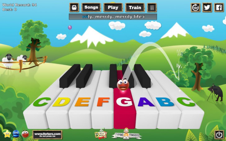 โปรแกรมสอนเล่นเปียโนอย่างง่าย Music Keys