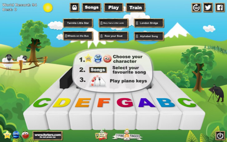 Music Keys (โปรแกรม Music Keys สอนเปียโน สำหรับเด็ก และ ผู้เริ่มต้น บน Mac) : 