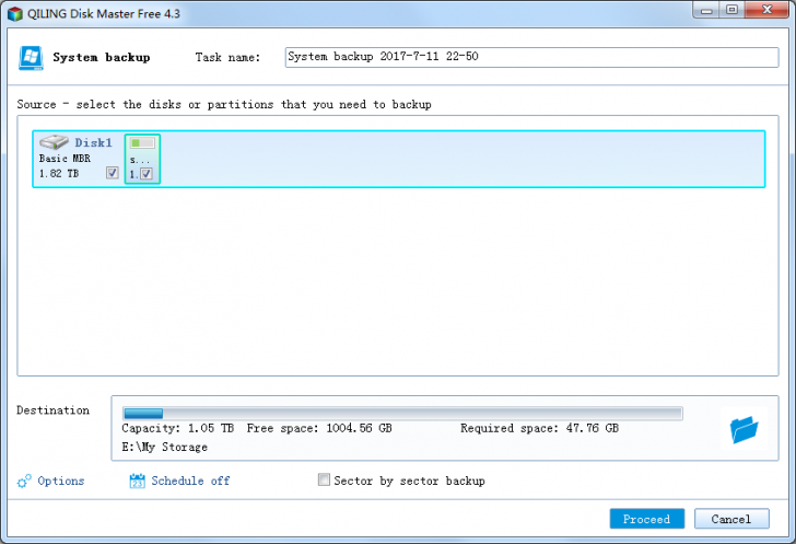 Qiling Disk Master Free (โปรแกรม Qiling Disk Master Free สำรองข้อมูล บน PC ฟรี) : 