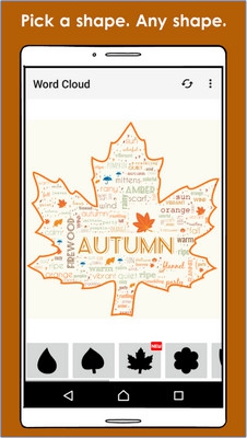 App สร้างแพทเทิร์นข้อความสวยๆ Word Cloud