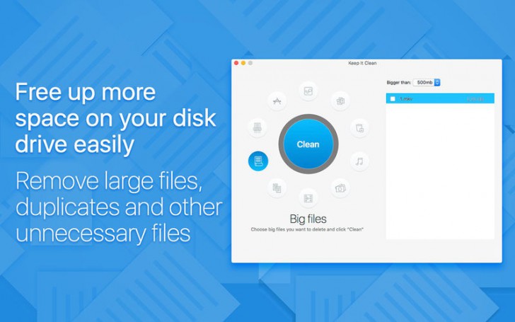 Keep It Clean (โปรแกรม Keep It Clean ทำให้เครื่องสะอาดอยู่ตลอดเวลา บน Mac) : 