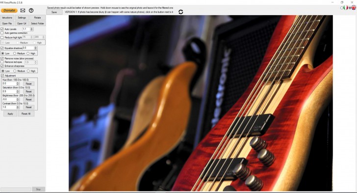 โปรแกรมแต่งรูป Fenophoto