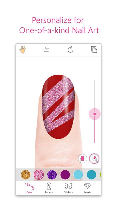 App ลองเพ้นท์เล็บ YouCam Nails
