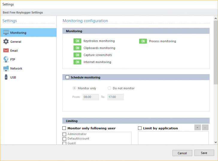 Best Free Keylogger (โปรแกรม KeyLogger เก็บประวัติการใช้งานคอมพิวเตอร์ ฟรี) : 